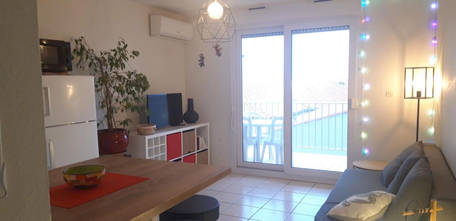 Appartement F2 Proche Des Criques Et Thalasso Банию-сюр-Мер Екстериор снимка